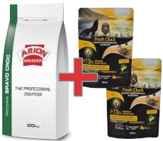 Arion Friends Bravo Croc 24/10 20kg + 200g Karmy SuperPremium GRATIS !!