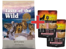 TASTE OF THE WILD Canine Wetlands 2kg + 200g Karmy SuperPremium GRATIS !!