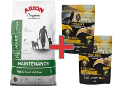 Arion Original Maintenance Adult Large Chicken 12kg + 200g Karmy SuperPremium GRATIS !!