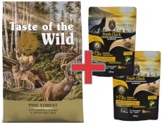 TASTE OF THE WILD Canine Pine Forest 2kg + 200g Karmy SuperPremium GRATIS !!