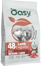 OASY Dog Monoprotein Adult Medium / Large Lamb Jagnięcina 10kg