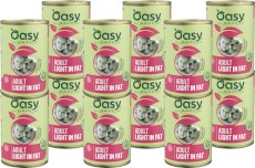 OASY Dog Lifestage Adult Light in Fat Pate 12x400g
