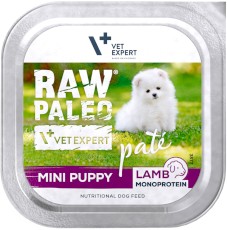 Vet Expert RAW PALEO Mini Puppy Monoprotein Lamb 150g