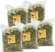 WĘGROWSKIE Sianko z Owocami Leśnymi dla królików i gryzoni 400g x 5szt.