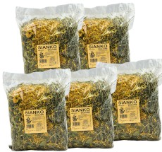 WĘGROWSKIE Sianko Ziołowe dla królików i gryzoni 400g x 5szt.