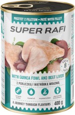 Dolina Noteci SUPER RAFI Pasztet z Filetem Perliczka Wątróbka Wołowa 400g