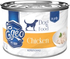EGEO Dog Food Kurczak w Galaretce dla psa Puszka 160g