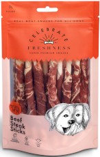 CELEBRATE FRESHNESS Beef Steak Sticks Paluszki z Wołowiną 100g