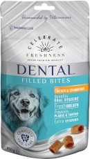 CELEBRATE FRESHNESS Dental Filled Bites Kąski Kurczak z Żurawiną 150g
