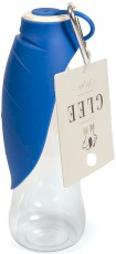 GLEE Water Bottle Forest Butelka podróżna z miską dla psa Niebieska 600ml