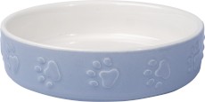 GLEE Food Drink Bowl Paw Paw Blue Miska ceramiczna Niebieska 280ml