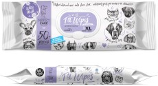 PERFECT CARE Chusteczki nawilżane Białe Piżmo z chlorheksydyną XL 50szt.