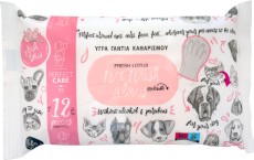 PERFECT CARE Wet Gloves Fresh Lotus Rękawice myjące 12szt.