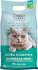 PERFECT CARE Ultra Clumping Mydło Marsylskie Żwirek bentonitowy 10l