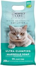 PERFECT CARE Ultra Clumping Mydło Marsylskie Żwirek bentonitowy 20l