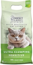 PERFECT CARE Ultra Clumping Sensitive Żwirek bentonitowy 5l