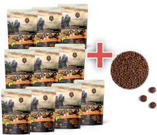 AMBROSIA Dog Mediterranean Turkey Paté Indyk Saszetka 10x150g + 100g GRATIS