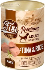 PERFECT PET FISI Dog Adult Pate Tuńczyk z Ryżem w Pasztecie dla psa 400g