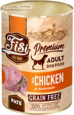 PERFECT PET FISI Dog Adult GF Pate Kurczak bez zbóż w Pasztecie dla psa 400g