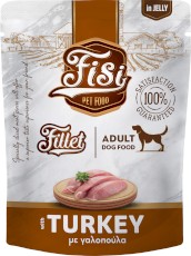 PERFECT PET FISI Dog Adult Fillet Indyk w Galaretce dla psa 500g