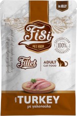 PERFECT PET FISI Cat Adult Fillet Indyk w Galaretce dla kota 85g