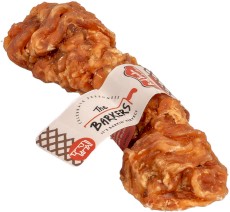 The BARKERS BBQ Beef Tendon Bone Chicken Ścięgno Wołowe z Kurczakiem 13cm