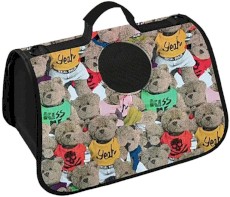 GLEE Torba Transportowa Teddies Large 50x23x30 cm dla psa i kota
