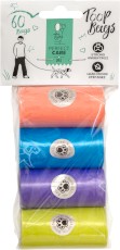 Perfect Care Colorful worki na odchody dla psa 4 rolki 60 sztuk