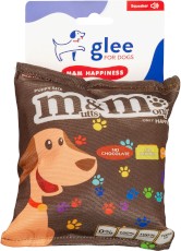 GLEE Squeaky Candy zabawka dla psa w kształcie opakowania słodyczy z piszczałką