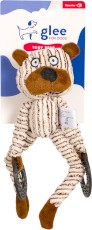 GLEE Tody Bear Squeaky pluszowy miś dla psa z piszczałką