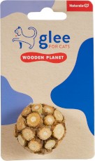 GLEE Cat Toy Naturals Wooden Planet naturalna zabawka dla kota