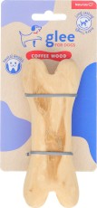 GLEE Kość z Drewna Kawowego dla Psa Small 14 cm – naturalny gryzak Coffee Wood z serii GLEE Naturals