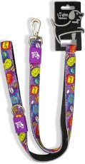 GLEE Platinum Purple Boom Smycz dla psa L