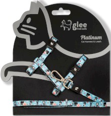 GLEE Cat Platinum Smycz i szelki dla kota Meow Cats