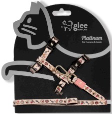 GLEE Cat Platinum Smycz i szelki dla kota Kittie Cats
