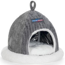 THERMOSWITCH Delphi Palace Grey Domek dla kota Szary L