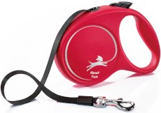 FLEXI Fun Smycz taśmowa L / 5m czerwona