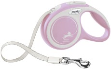 FLEXI NEW COMFORT Smycz taśmowa XS / 3m różowa