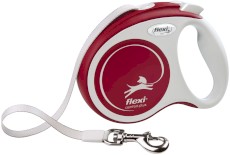 FLEXI Comfort Plus Smycz taśmowa XS / 3m czerwona