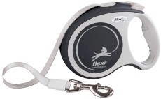 FLEXI Comfort Plus Smycz taśmowa L / 5m antracytowa