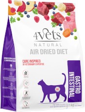 4VETS Natural GASTRO INTESTINAL suszona dla kota 1kg