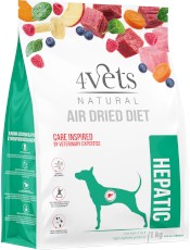 4VETS Natural HEPATIC karma suszona dla psa 1kg