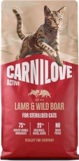 CARNILOVE Cat Adult Lamb / Wild Boar STERILISED 6kg