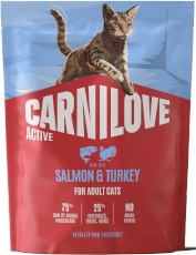 CARNILOVE Cat Adult Salmon Sensitive ŁOSOŚ 400g