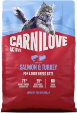 CARNILOVE Cat Adult Duck / Turkey Large Breed 2kg