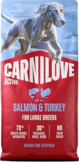 CARNILOVE Active Dog Adult Salmon / Turkey Large Breeds Łosoś Indyk 12kg