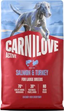 CARNILOVE Active Dog Adult Salmon / Turkey Large Breeds Łosoś Indyk 4kg
