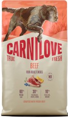 CARNILOVE Dog True Fresh Adult BEEF Wołowina 4kg