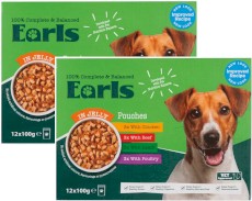 EARLS Mix Smaków w Galaretce dla psa Saszetki 24 x 100g