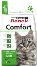 Super BENEK Comfort Aloes Żwirek bentonitowy 5l